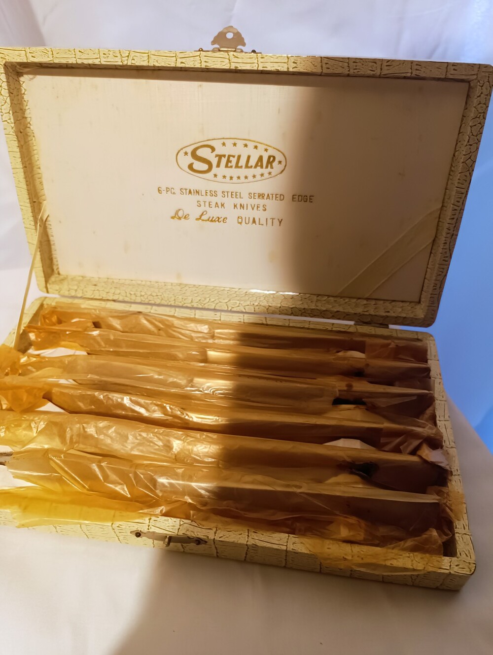 🫛Vintage Stellar Steak Knife Sets – Made in Japan – Stainless Steel – 2 Sets - Picture 6 of 9
